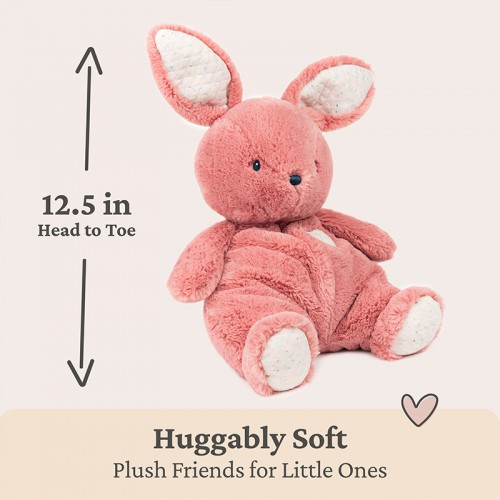Gund Oh So Snuggly Bunny 12.5" Plush Toy | 0 months+ | Baby Soft Toy | Stuffed Toy